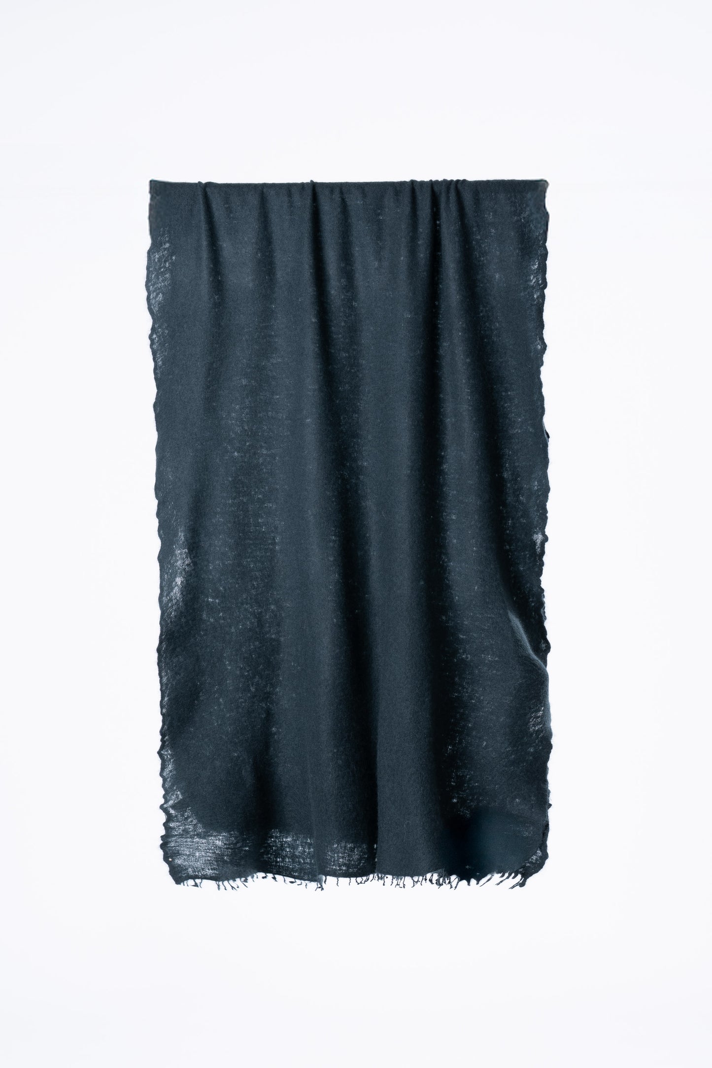 CASHMERE Felted Scarf - Peacock Green