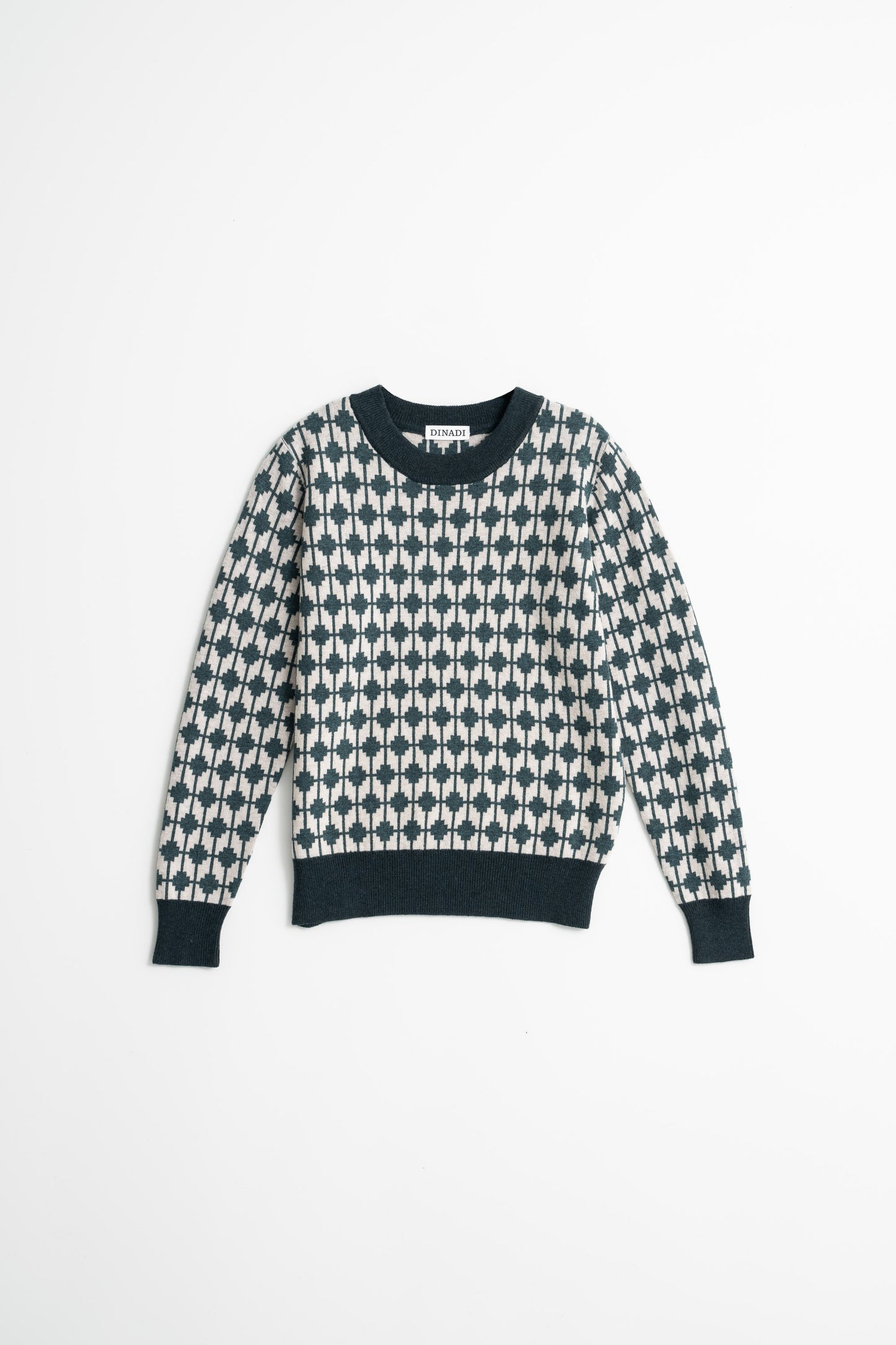 MERINO Dhaka Sweater - Dragonfly Green