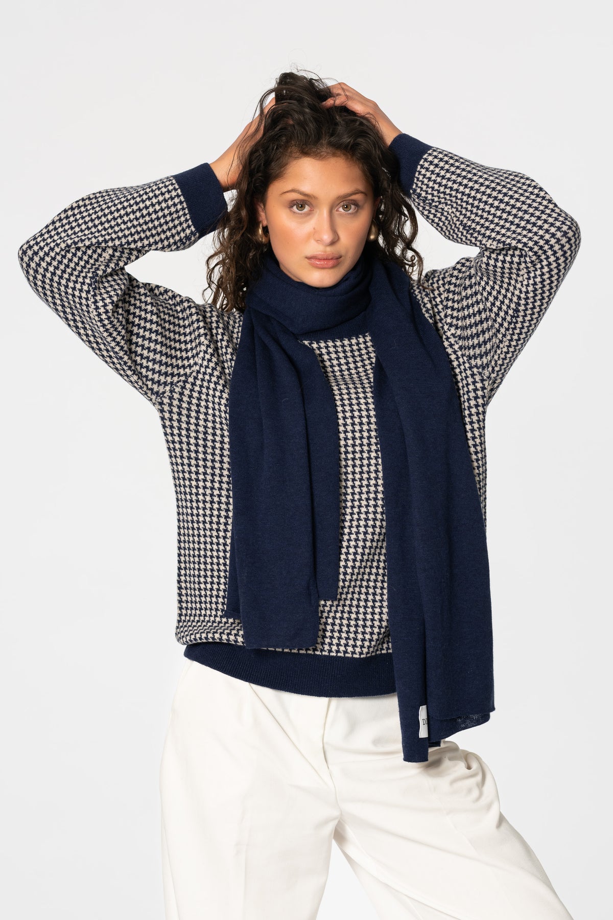 MERINO Scarf - Space Blue