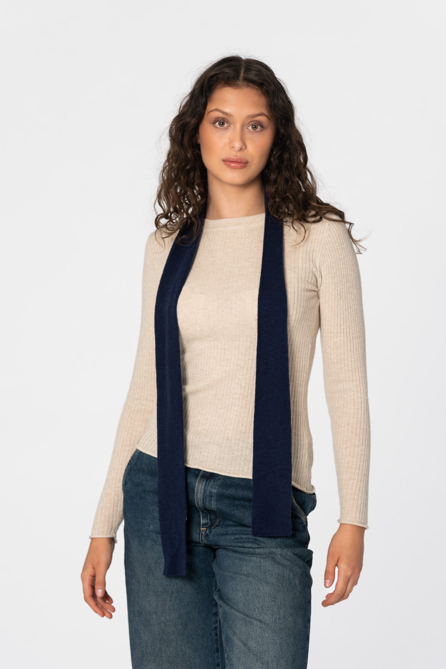 MERINO Scarf - Space Blue