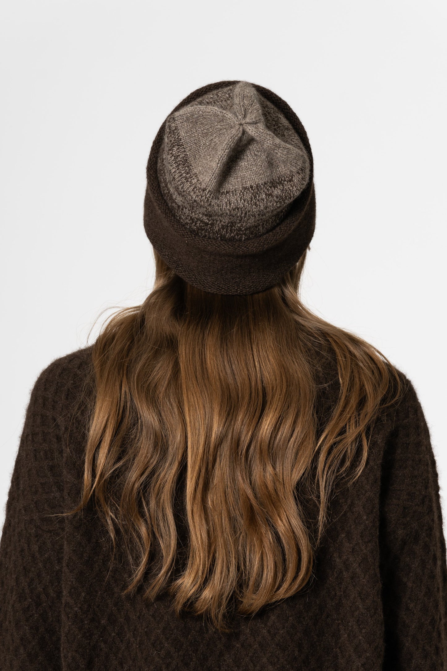 YAK Handknit Tube Hat - Ombre