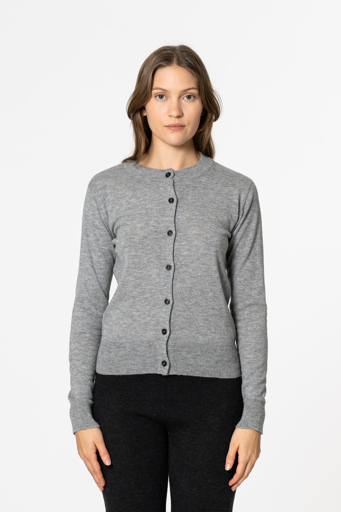 MERINO Cardigan - Flint Grey