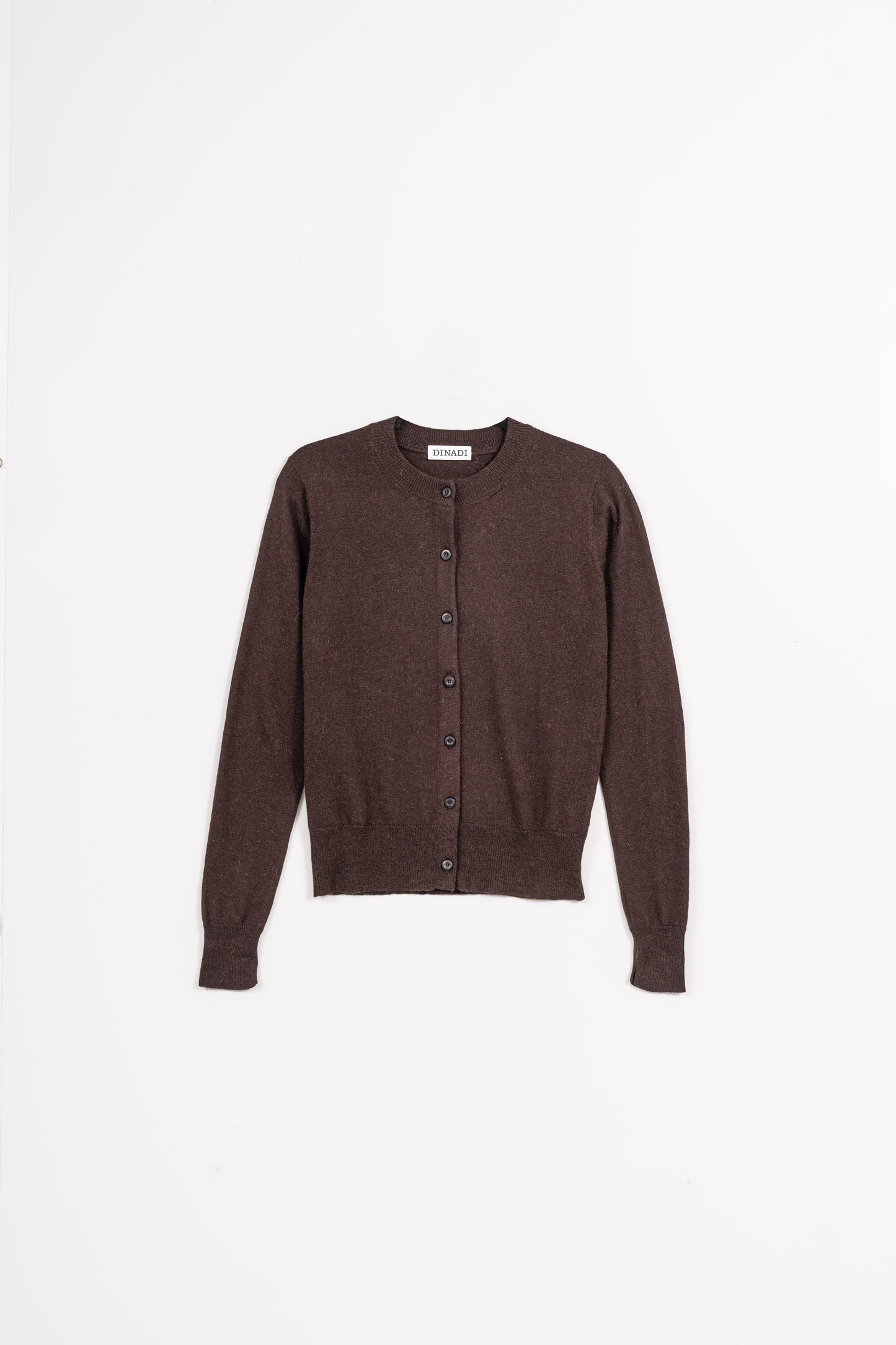 MERINO Cardigan - Espresso Brown
