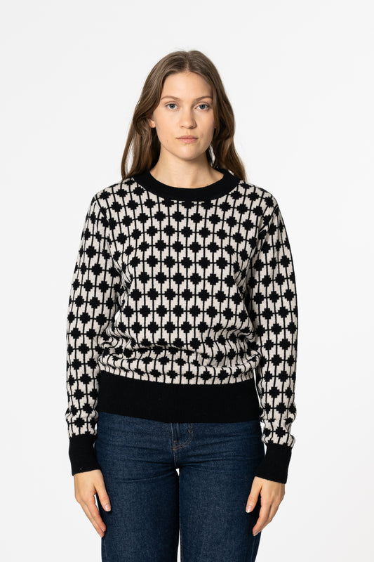 MERINO Dhaka Sweater - Black