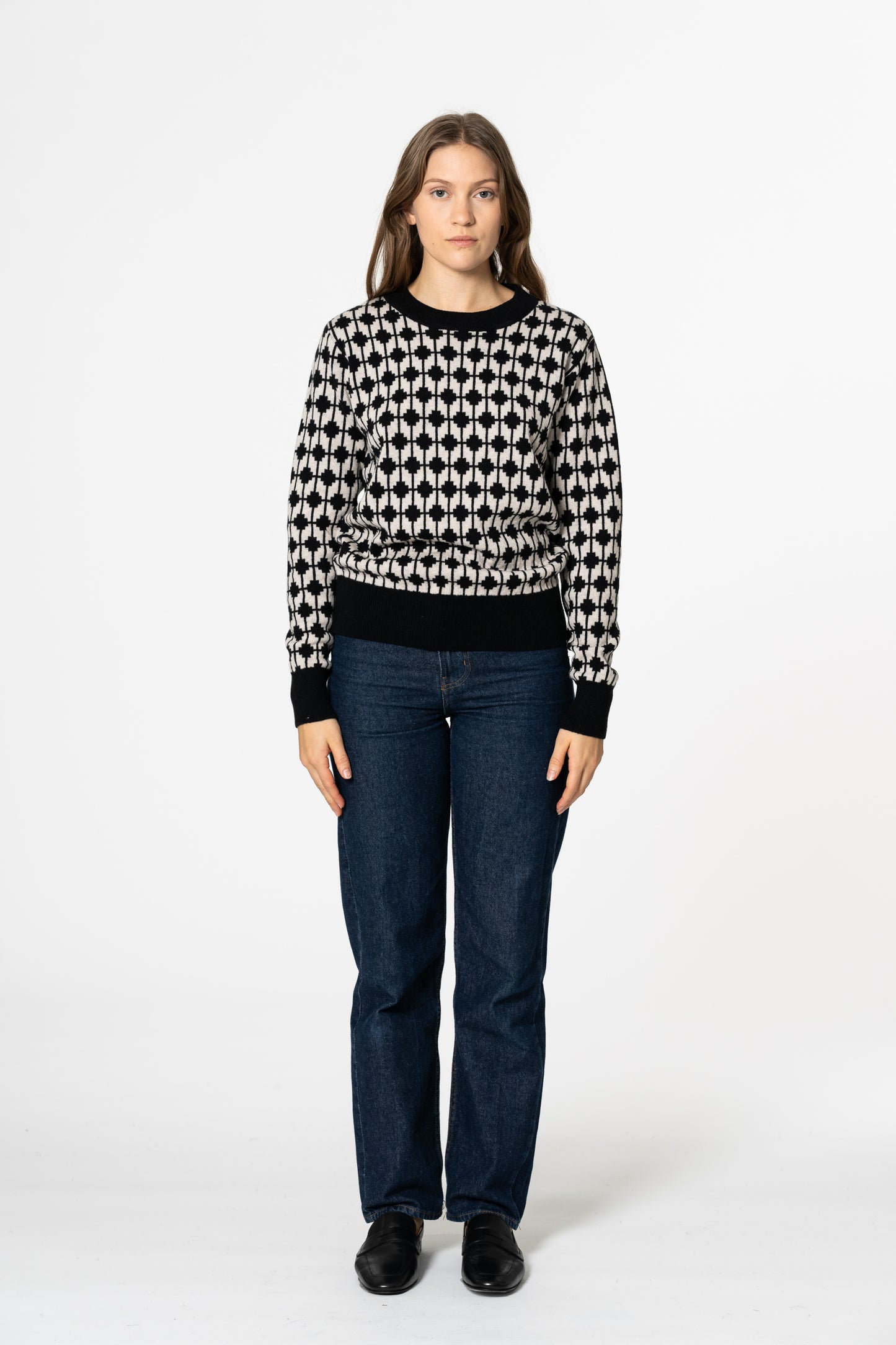 MERINO Dhaka Sweater - Black