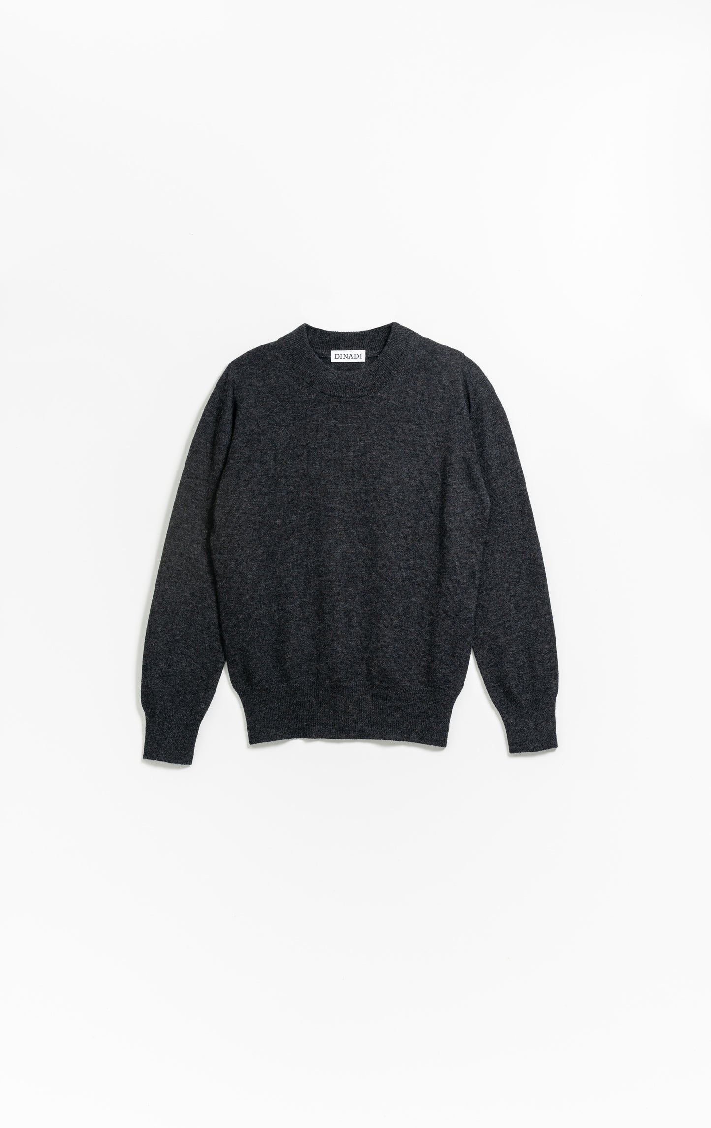 MERINO O-Neck Sweater - Onyx Grey