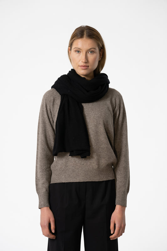 MERINO Scarf - Black