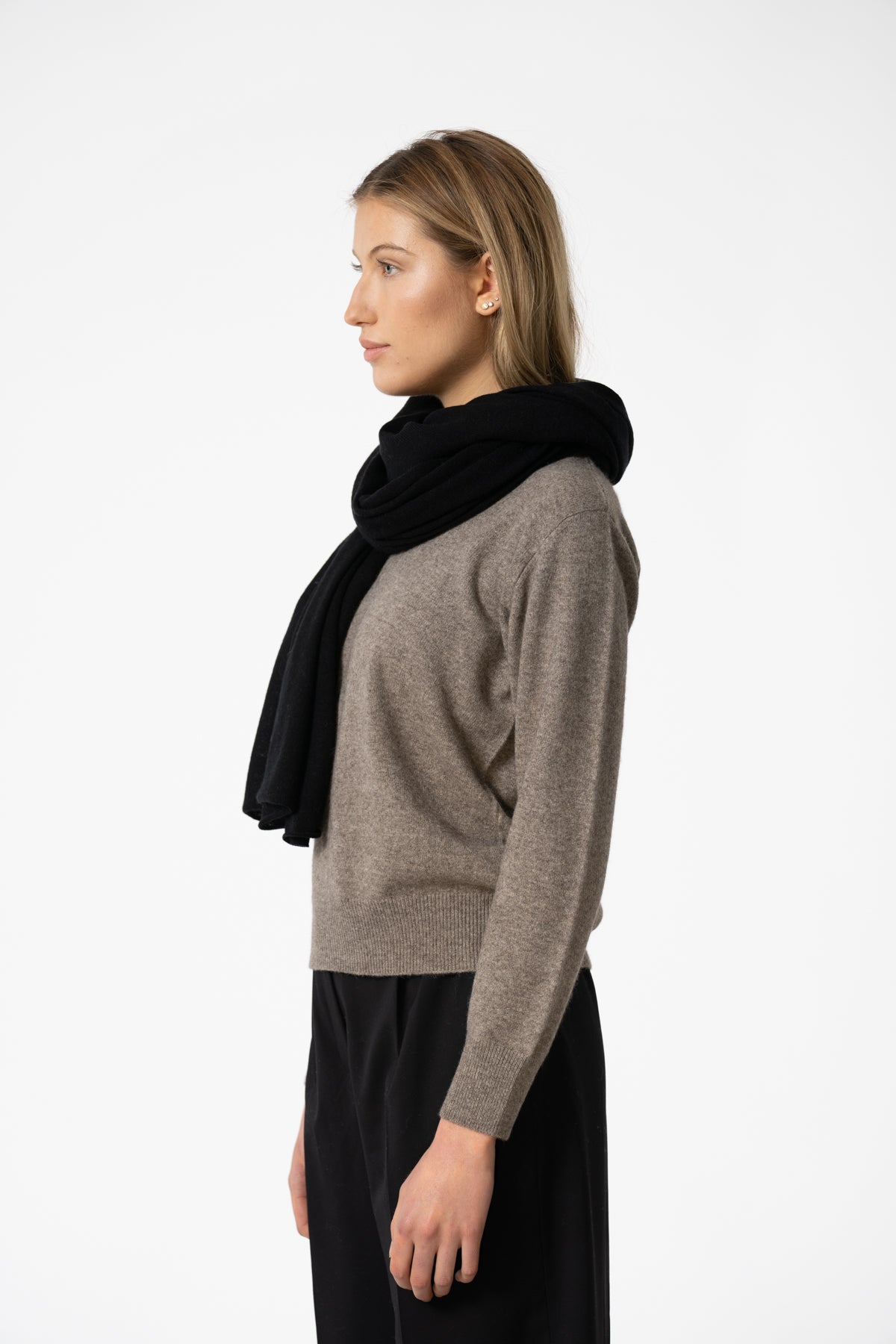 MERINO Scarf - Black