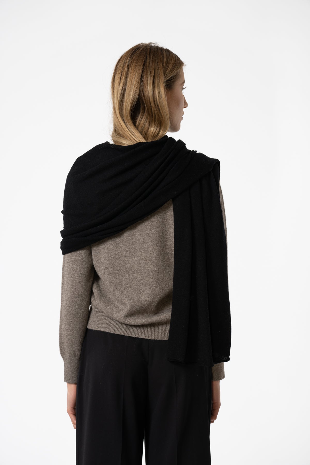 MERINO Scarf - Black