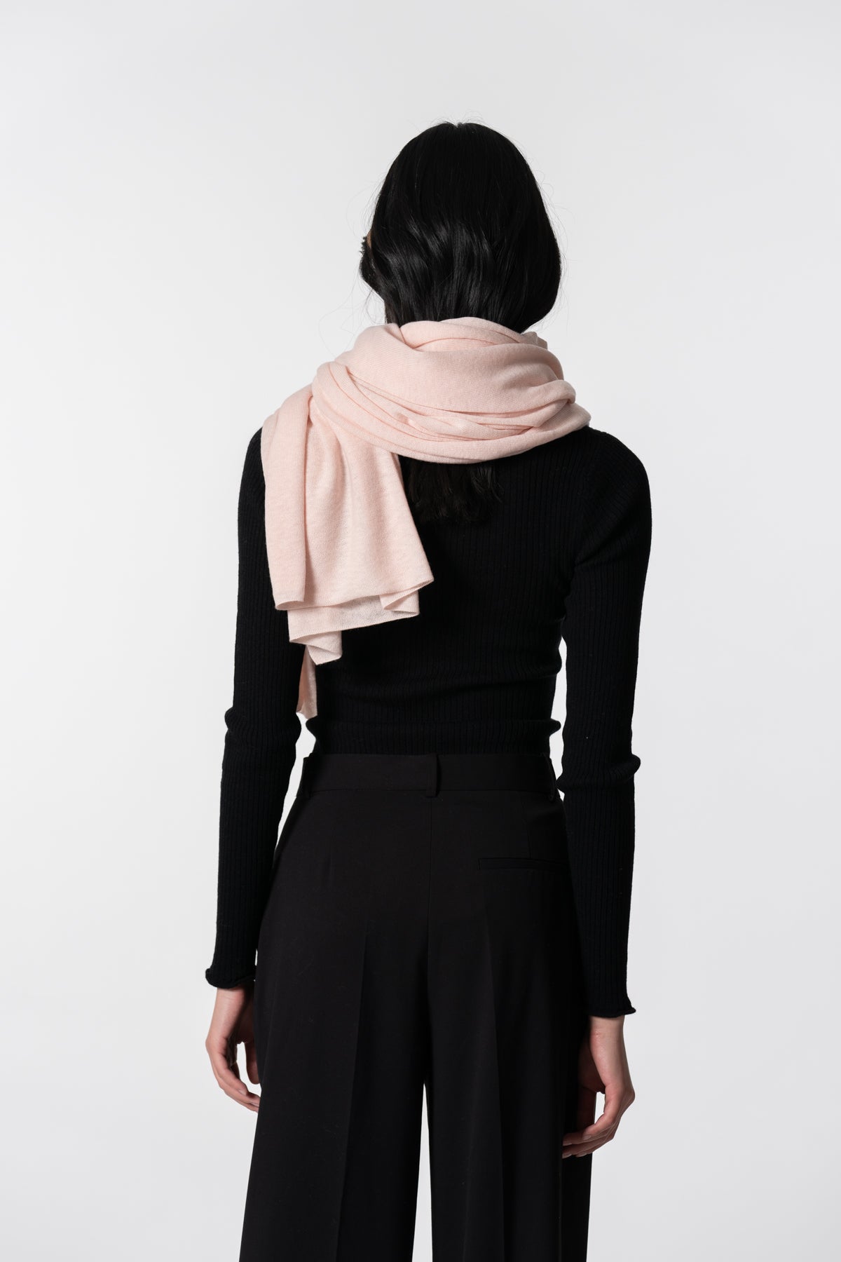 MERINO Scarf - Blush Pink