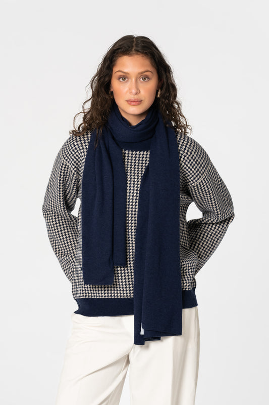 MERINO Scarf - Space Blue
