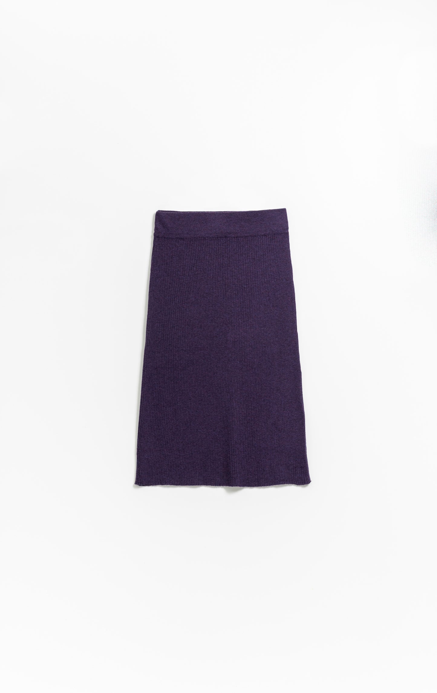 MERINO Skirt - Plum Purple