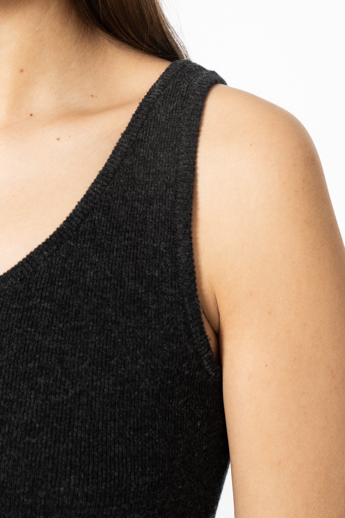 MERINO Tanktop - Onyx Grey