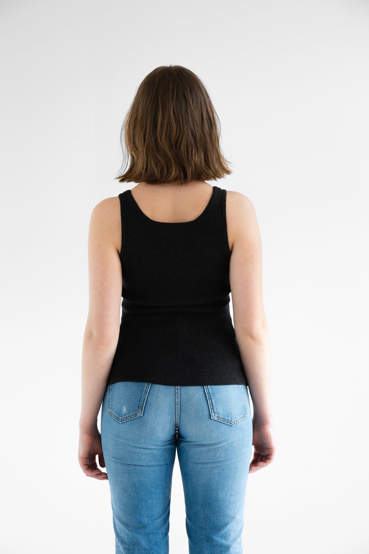 MERINO Tanktop - Onyx Grey