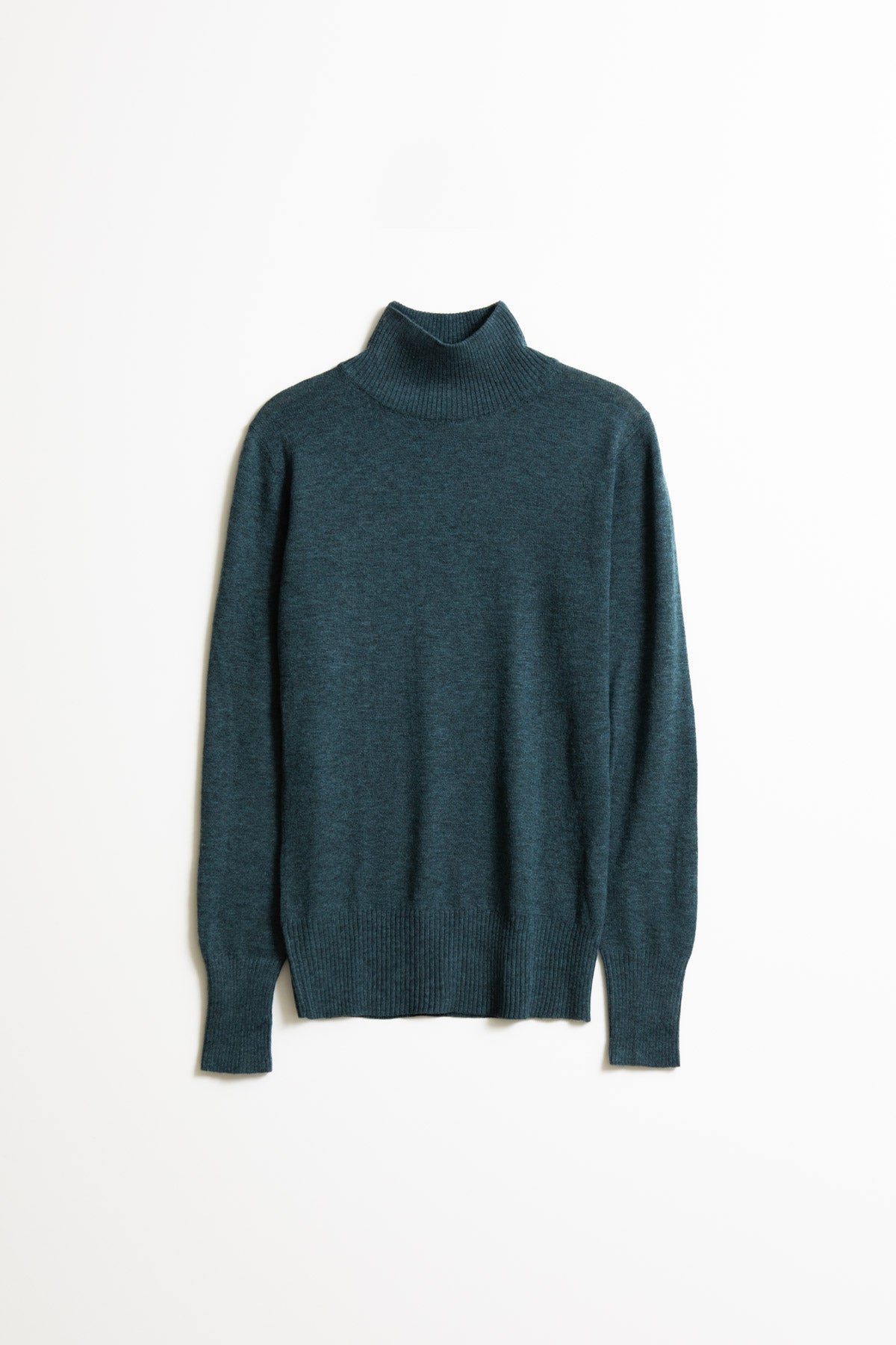 MERINO Turtleneck - Dragonfly Green