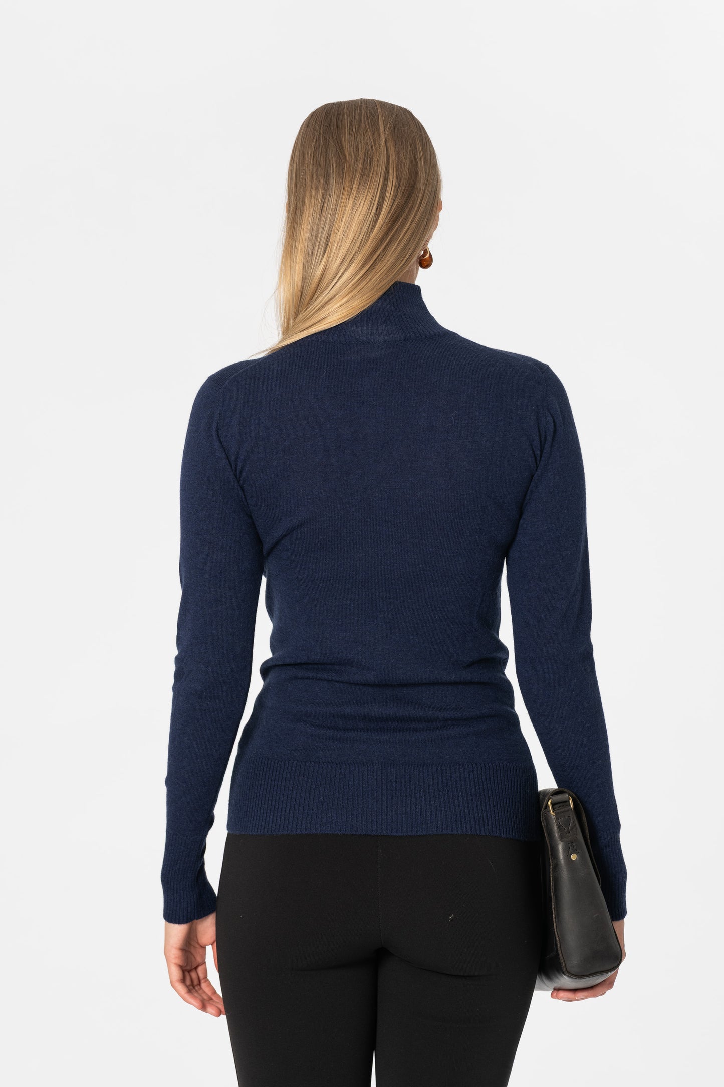 MERINO Turtleneck - Space Blue
