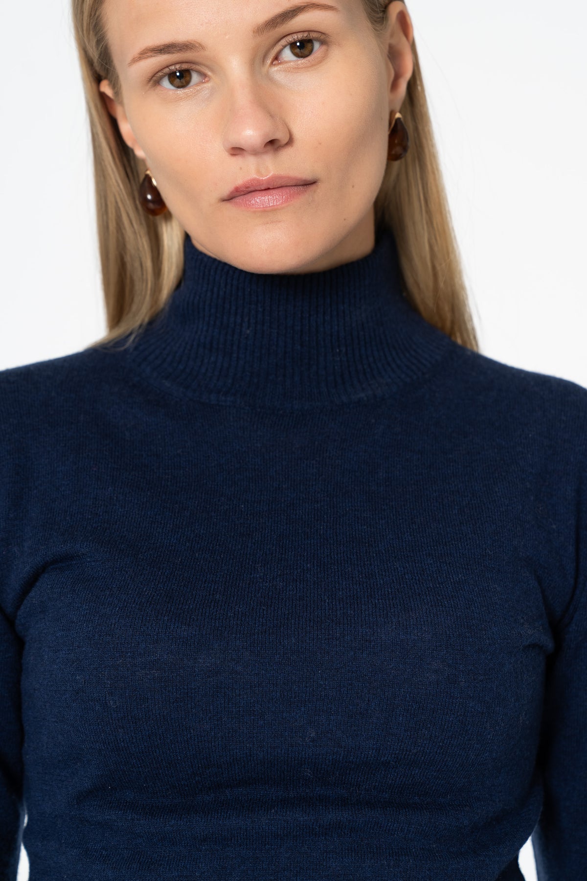 MERINO Turtleneck - Space Blue