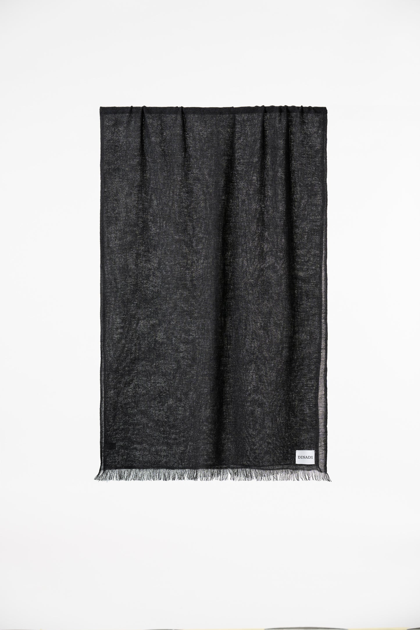 MERINO Woven Scarf - Onyx Grey