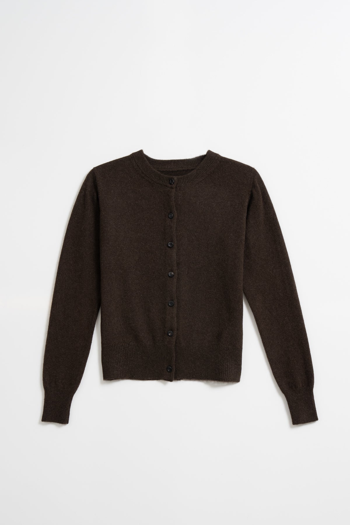 YAK Cardigan - Dark Brown