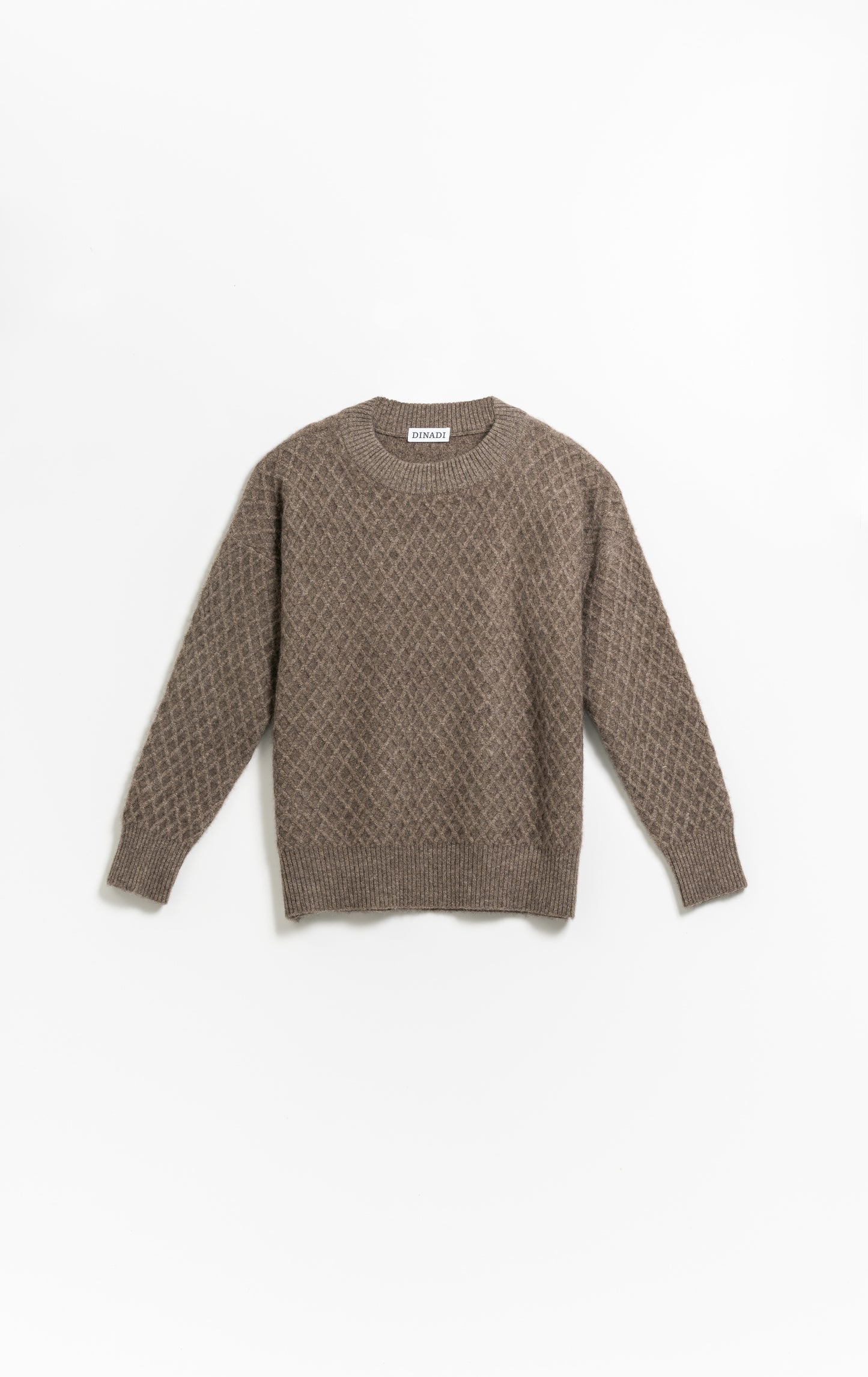 YAK Cross Sweater - Oat Brown