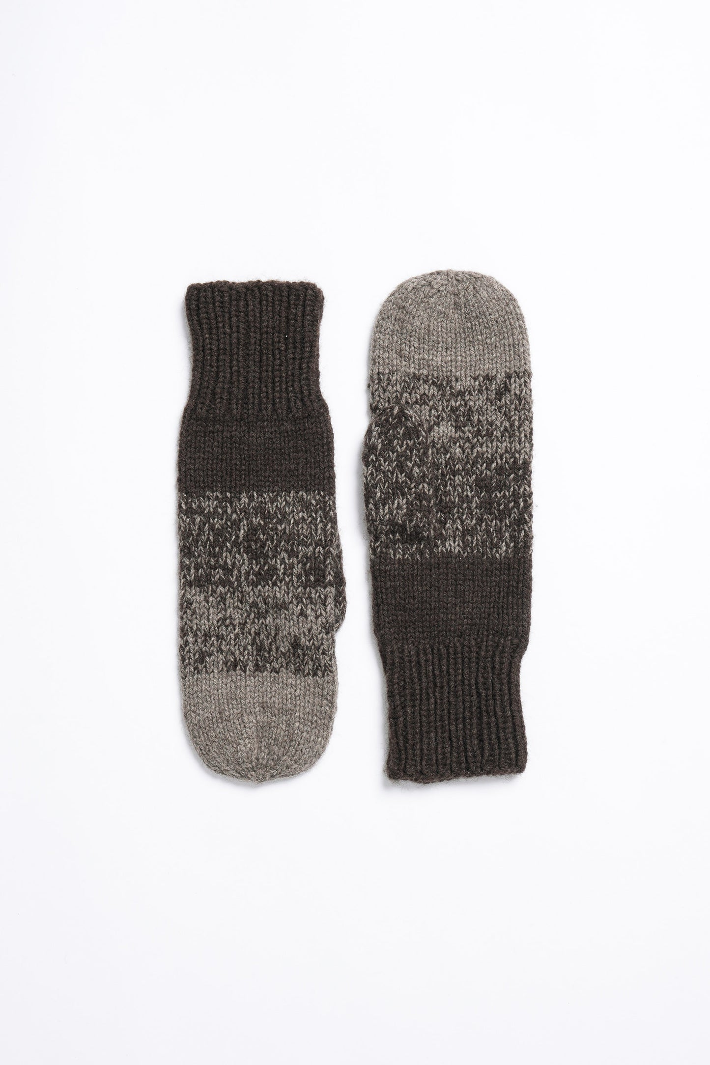 YAK Handknit Mittens - Ombre
